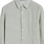 Camicia con bottoni in verde Aspesi - uomo 