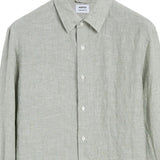 Camicia con bottoni in verde Aspesi - uomo 