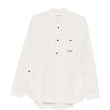 Camicia a righe in beige Undercover - uomo 