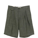 Pantaloncini con dettagli a pieghe in grigio Briglia 1949 - uomo 
