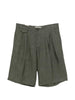 Pantaloncini con dettagli a pieghe in grigio Briglia 1949 - uomo
