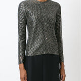 Cardigan con effetto metallico in nero  Junya Watanabe - donna 