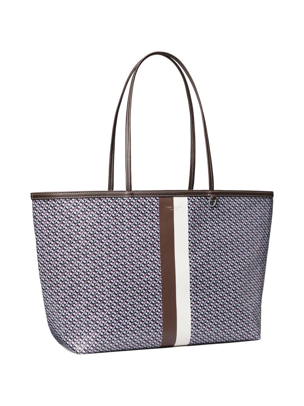 Borsa racer in blu Tory Burch - donna 