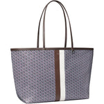 Borsa racer in blu Tory Burch - donna 