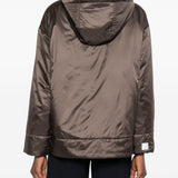 Giacca Mtcdaria con cappuccio in marrone Max Mara the cube - donna 
