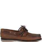 Mocassini con lacci in marrone Timberland - uomo 