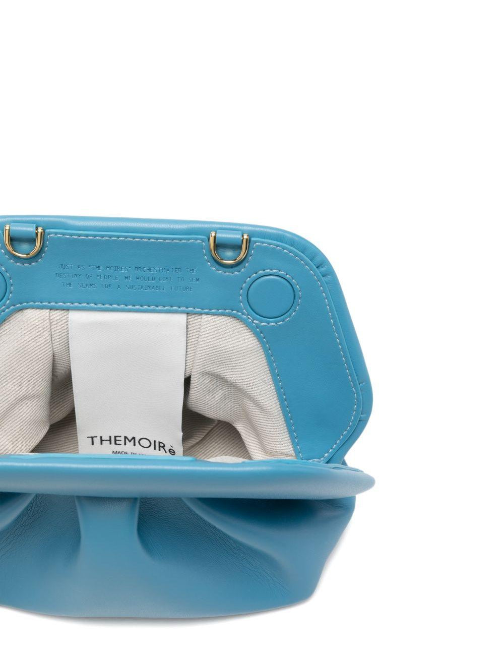 Clutch bios piccola in azzurro Themoirè - donna 