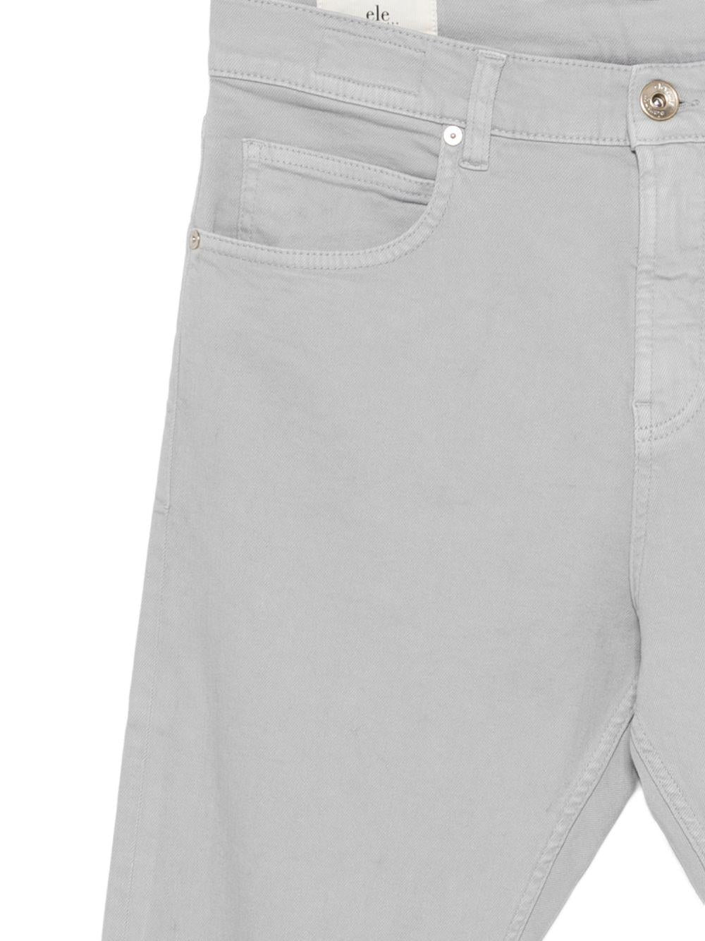 Pantaloni con 5 tasche in grigio Eleventy - uomo 