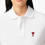 Polo Ami de Coeur in bianco 