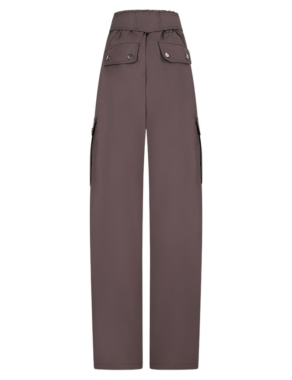 Pantaloni cargo in cotone xandra in marrone The andamane - donna 