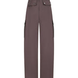 Pantaloni cargo in cotone xandra in marrone The andamane - donna 