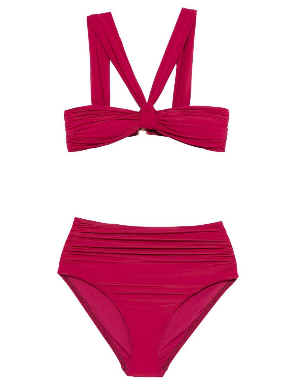 Bikini due pezzi daylight in rosso rubino Zimmermann - donna 