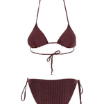 Set bikini a triangolo in marrone Venuja - donna 