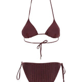 Set bikini a triangolo in marrone Venuja - donna 
