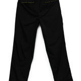 Pantaloni con banda logo in nero Undercover - uomo 