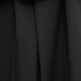 Pantaloni a vita con volant Kira in nero Khaite - donna 
