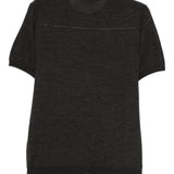 T-shirt girocollo in grigio Kangra - uomo 