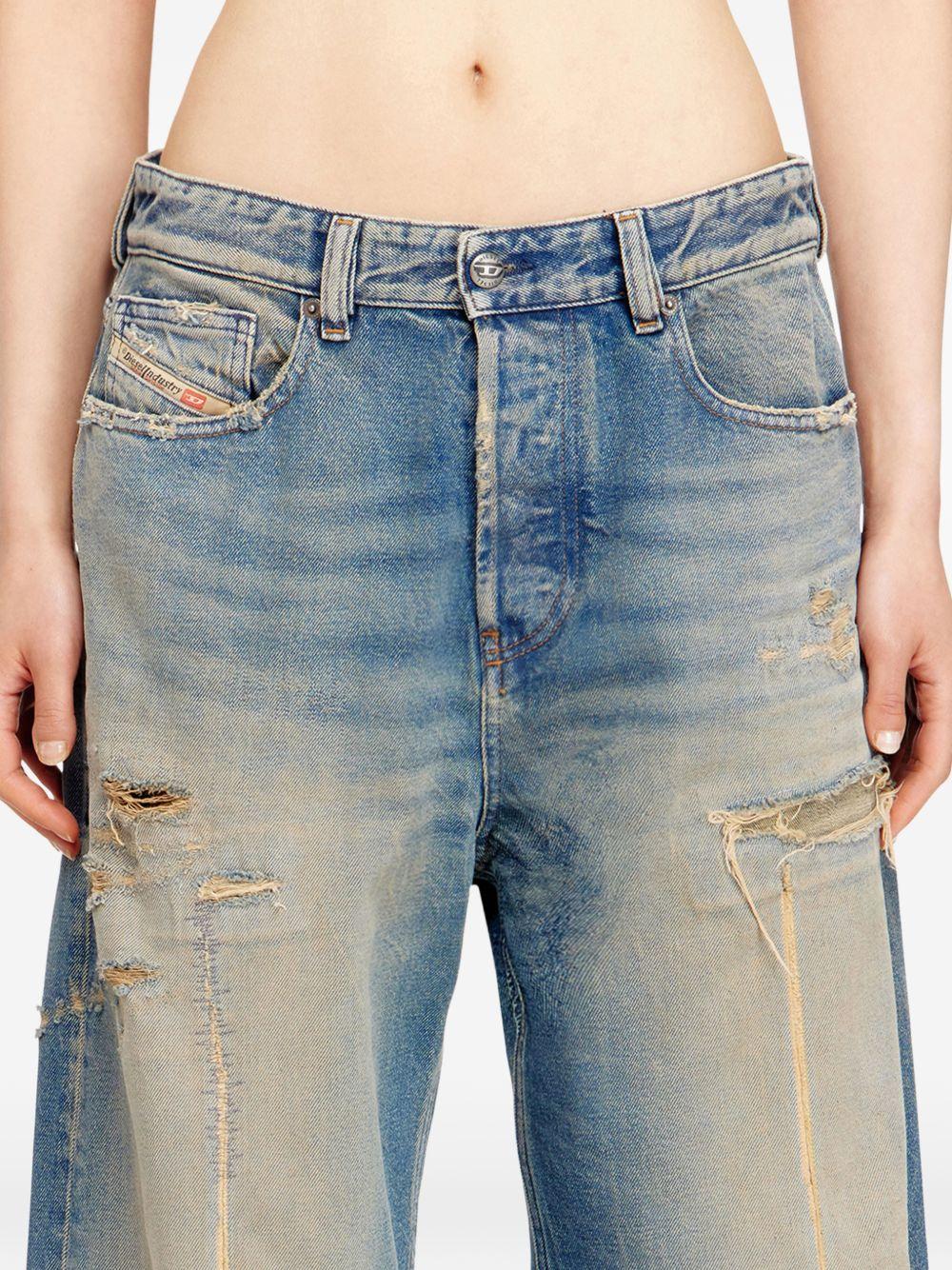 Jeans a gamba larga d-sire 1996 in blu Diesel - donna 