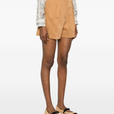 Shorts tabacco  in marrone Maxmara - donna 