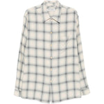 Camicia a quadri in beige e blu Our legacy - uomo 