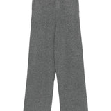 Pantaloni in cashmere in grigio Gotha - donna 