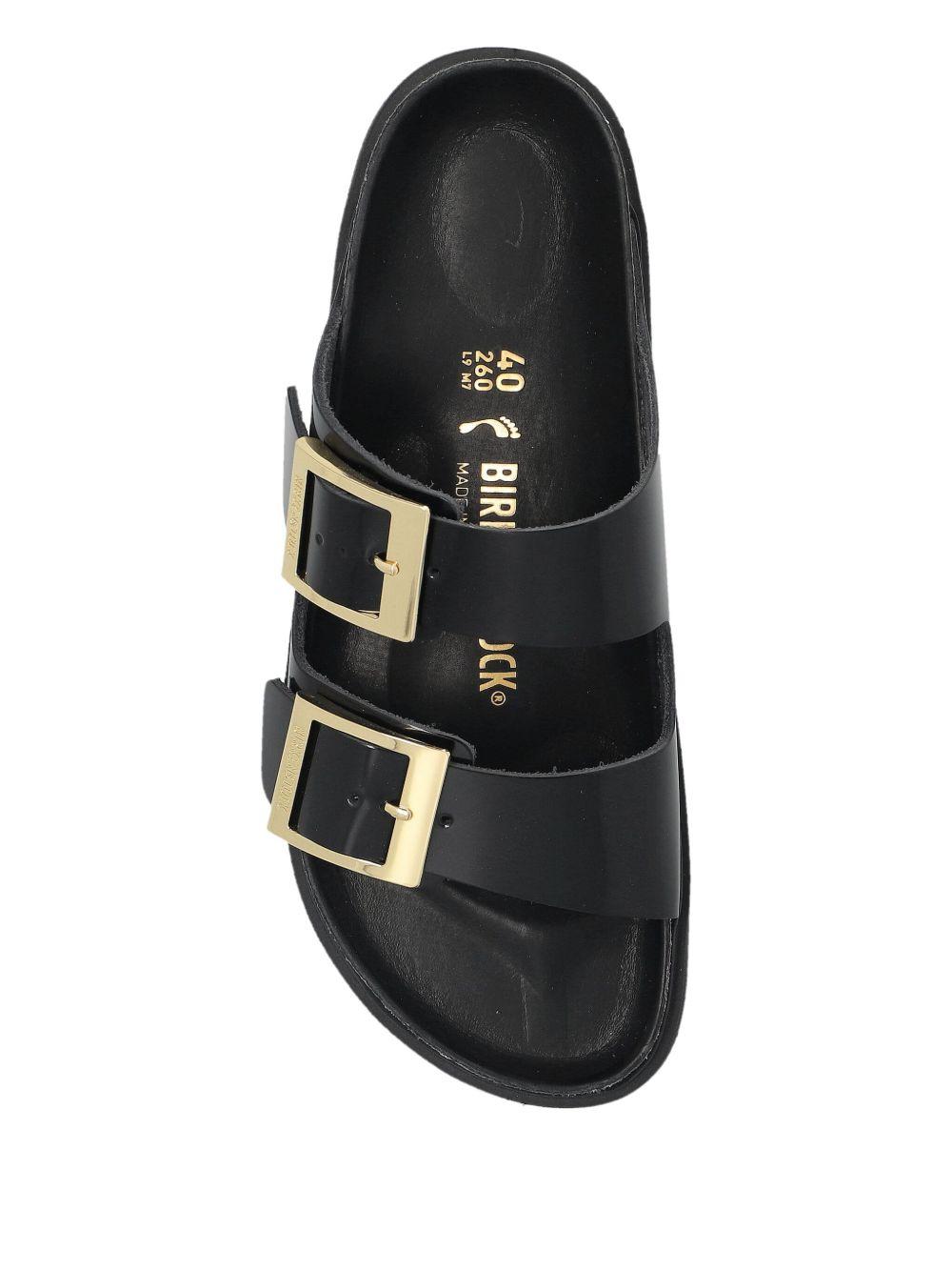 Ciabatte arizona in nero Birkenstock - donna 