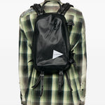 Zaino impermeabile in nero And wander - uomo 