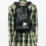 Zaino impermeabile in nero And wander - uomo 