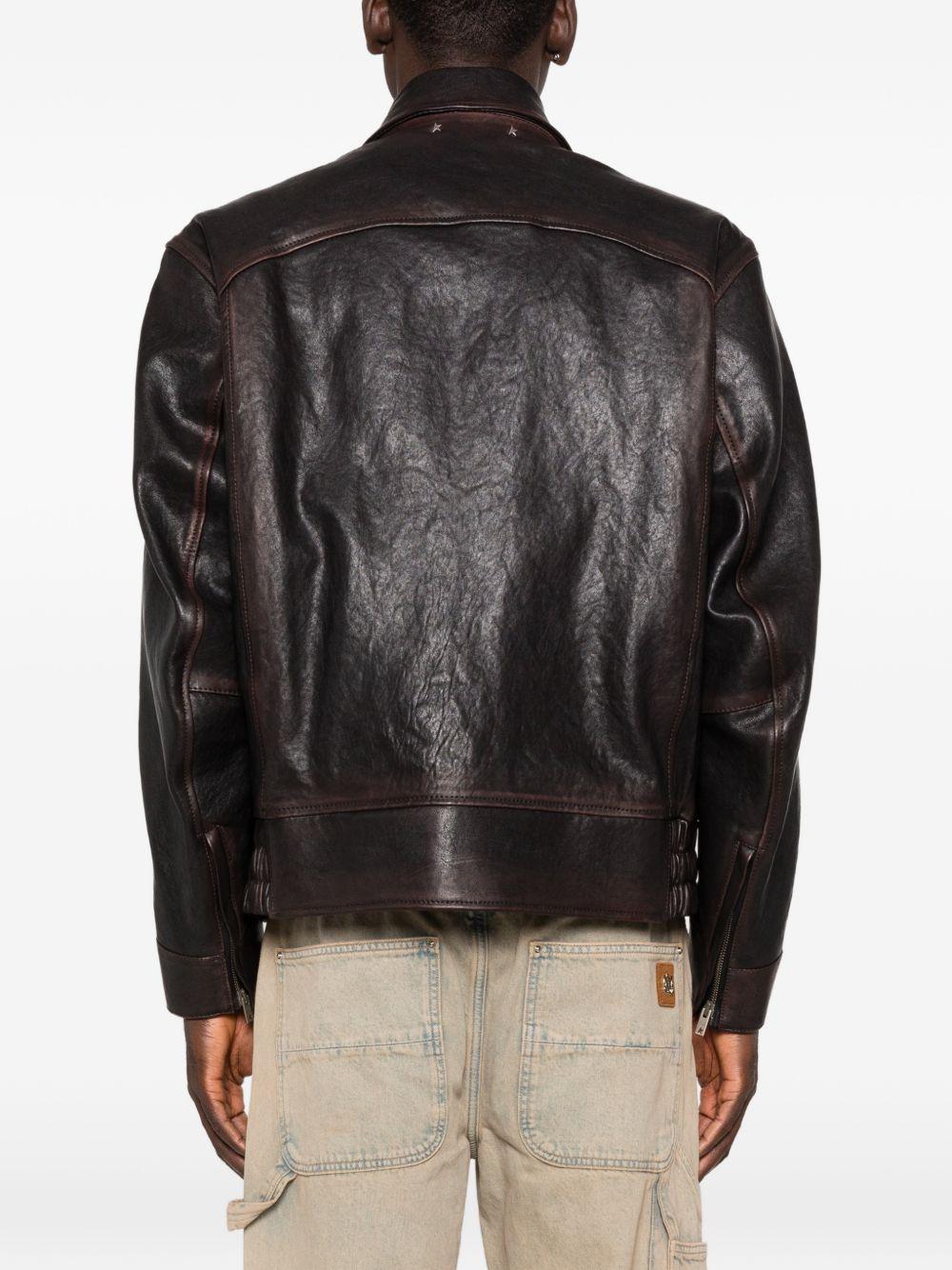 Giacca Journey M'S Prince in marrone Golden goose - uomo 