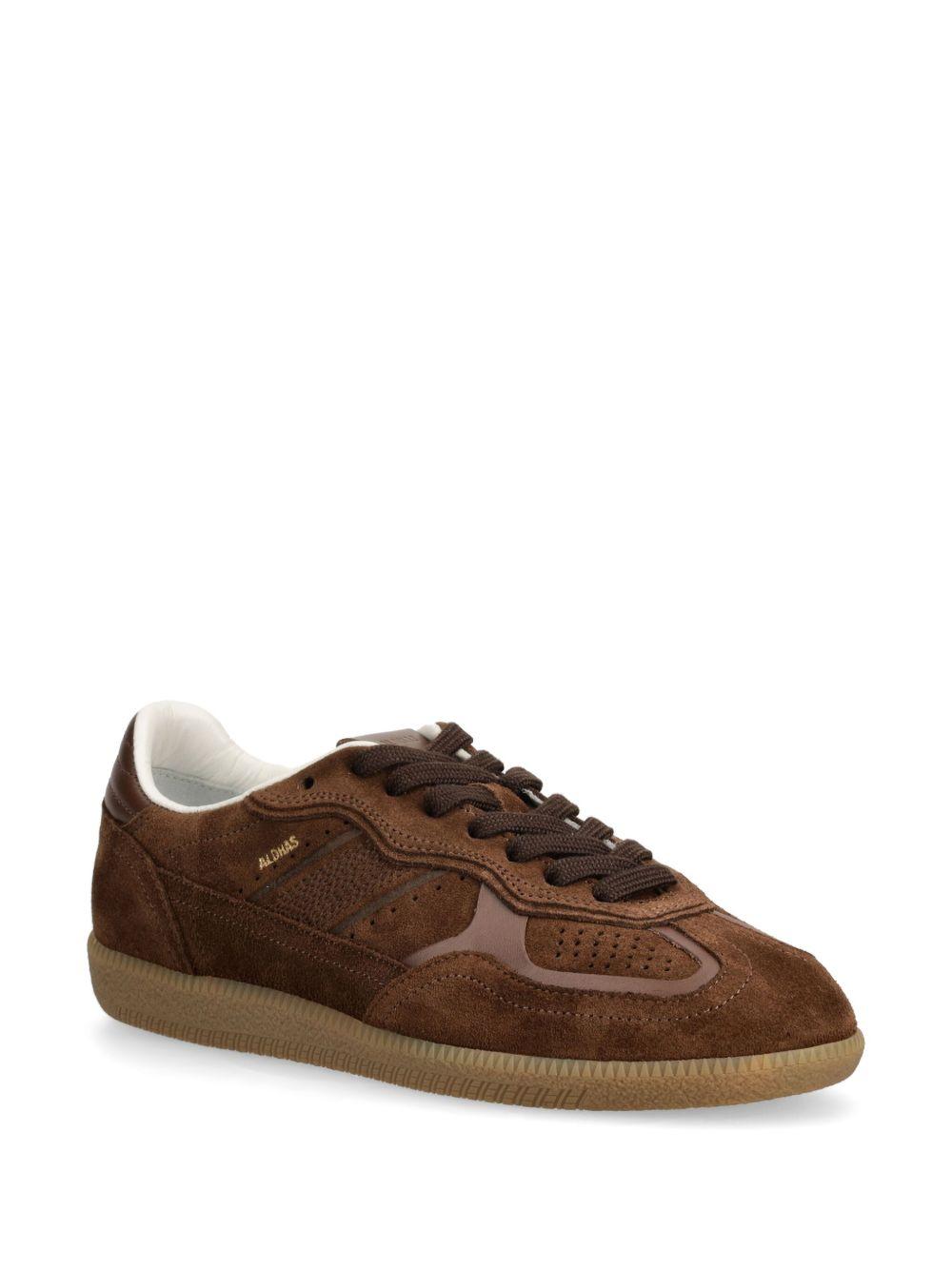 Sneakers Tb.490 camoscio in marrone 