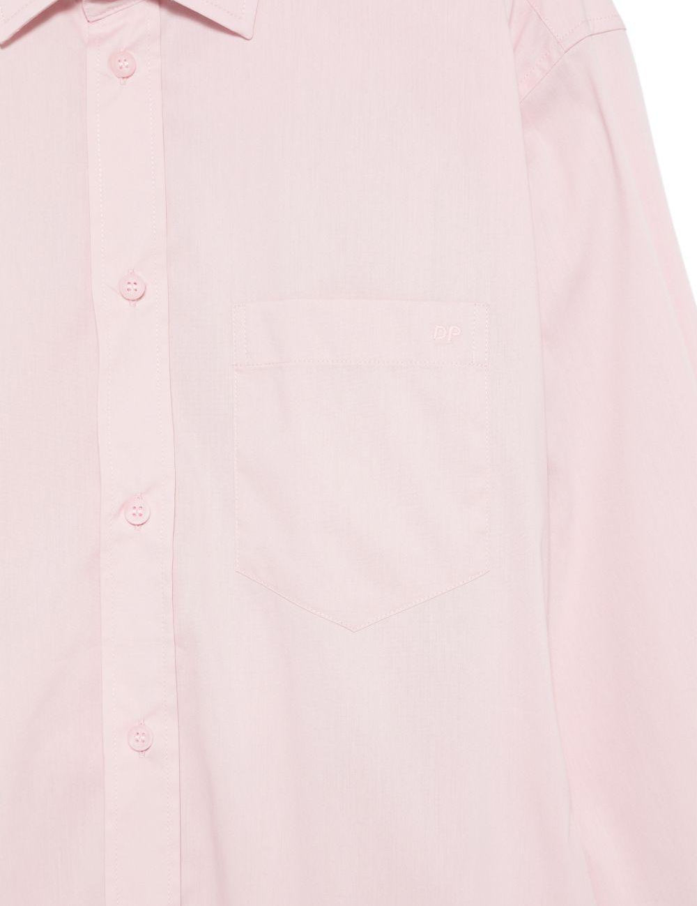 Camicia con logo ricamato in rosa Darkpark - donna 