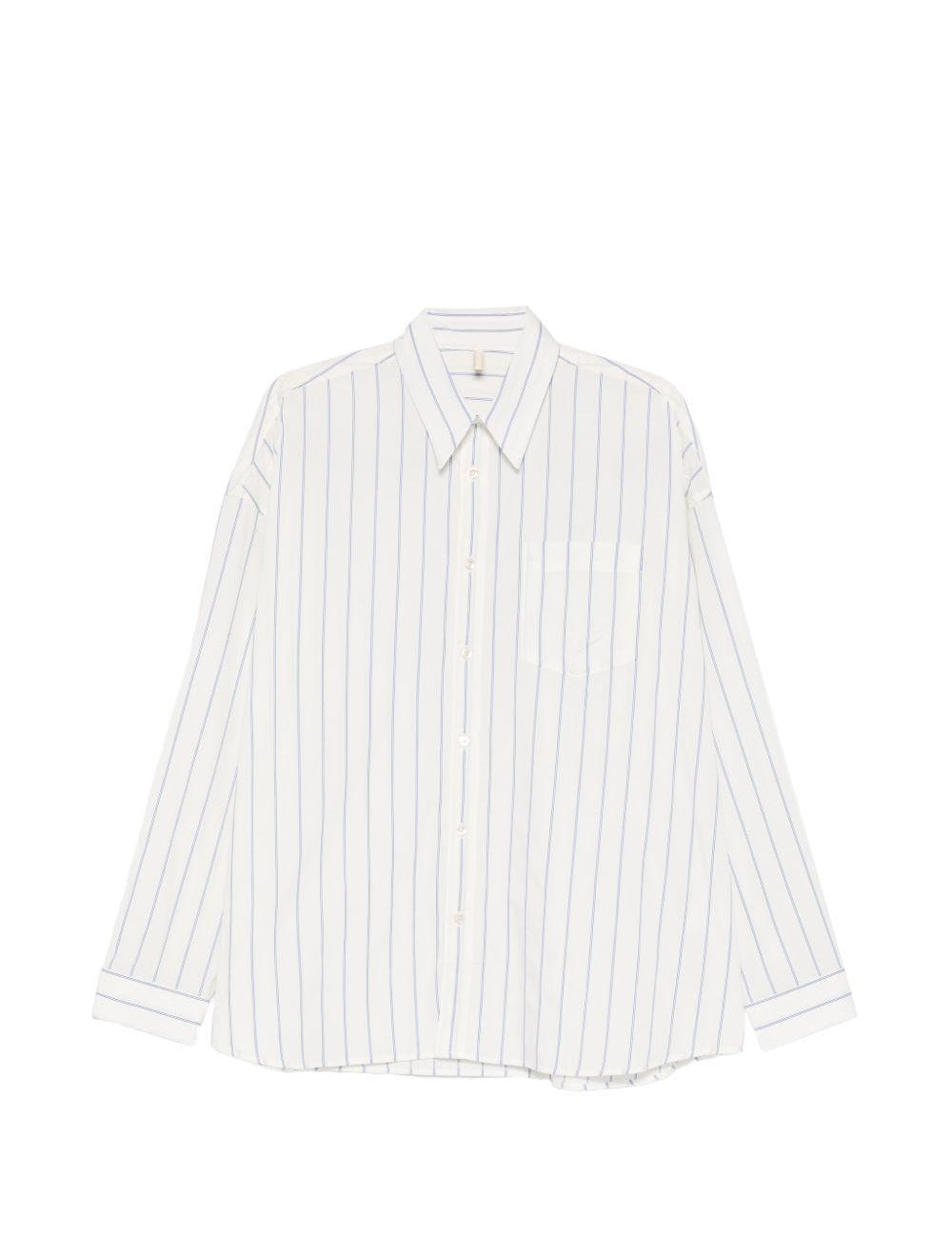 Camicia a righe in bianco Sunflower - uomo 