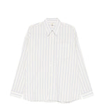 Camicia a righe in bianco Sunflower - uomo 