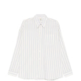 Camicia a righe in bianco Sunflower - uomo 