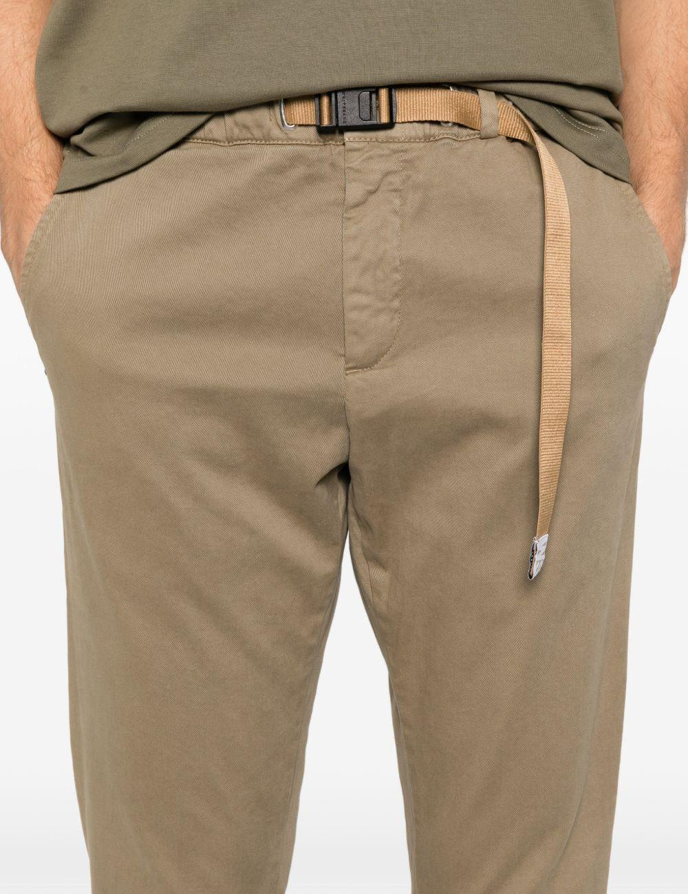 Pantaloni cargo con tasche in verde Whitesand - uomo 