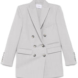 Giacca doppiopetto in grigio Alex perry - donna 