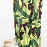 Pantaloni con stampa Chiku-Rin Camo in verde Kenzo - uomo 