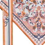 Foulard di seta con stampa floreale multicolore Zimmermann - donna 