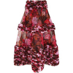 Gonna midi luna a fiori multicolore Zimmermann - donna 