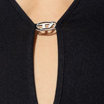 Body Ufby-Oval-D in nero Diesel - donna 
