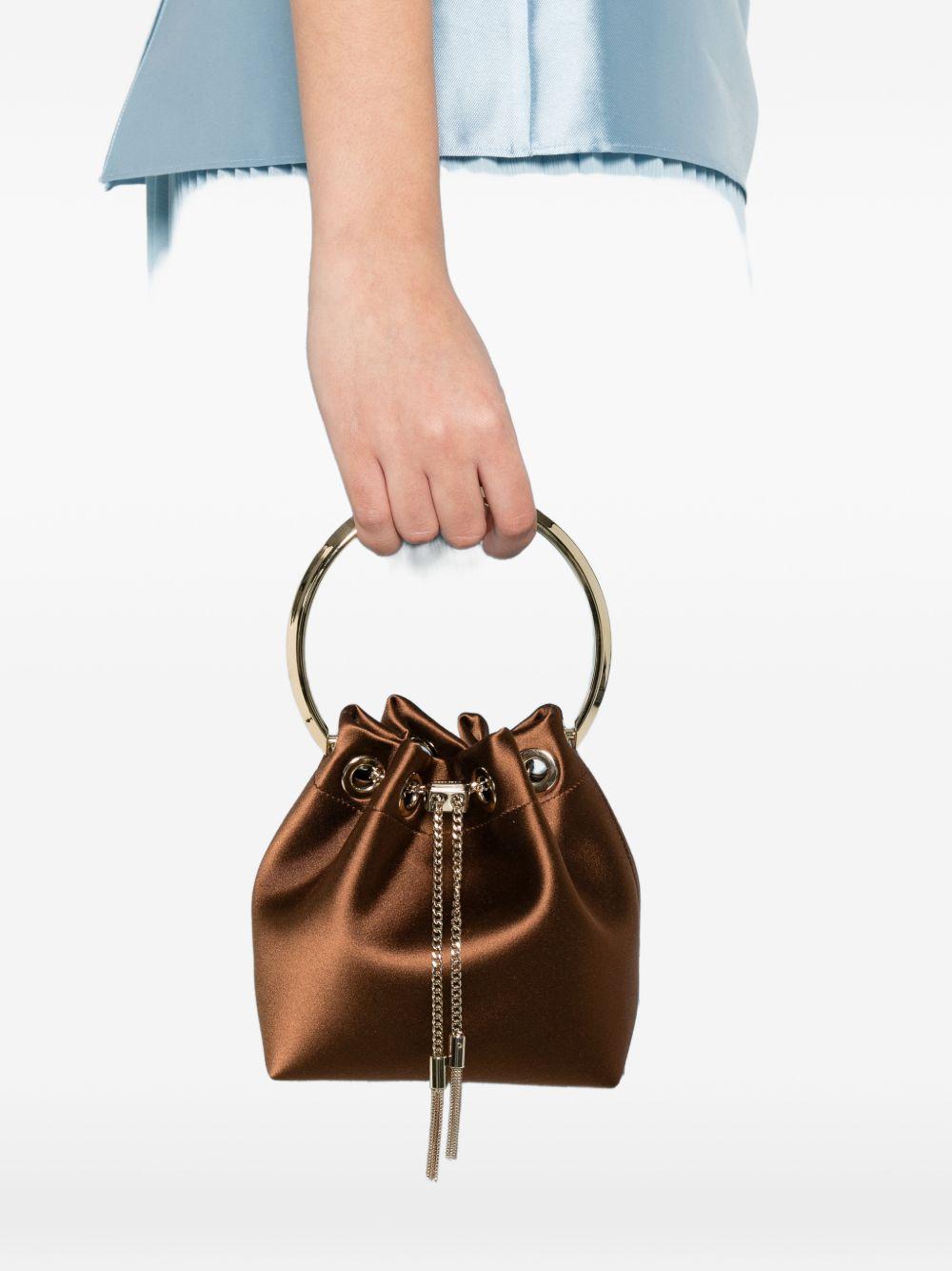 Borsa Bon Bon in marrone e oro Jimmy choo - donna 