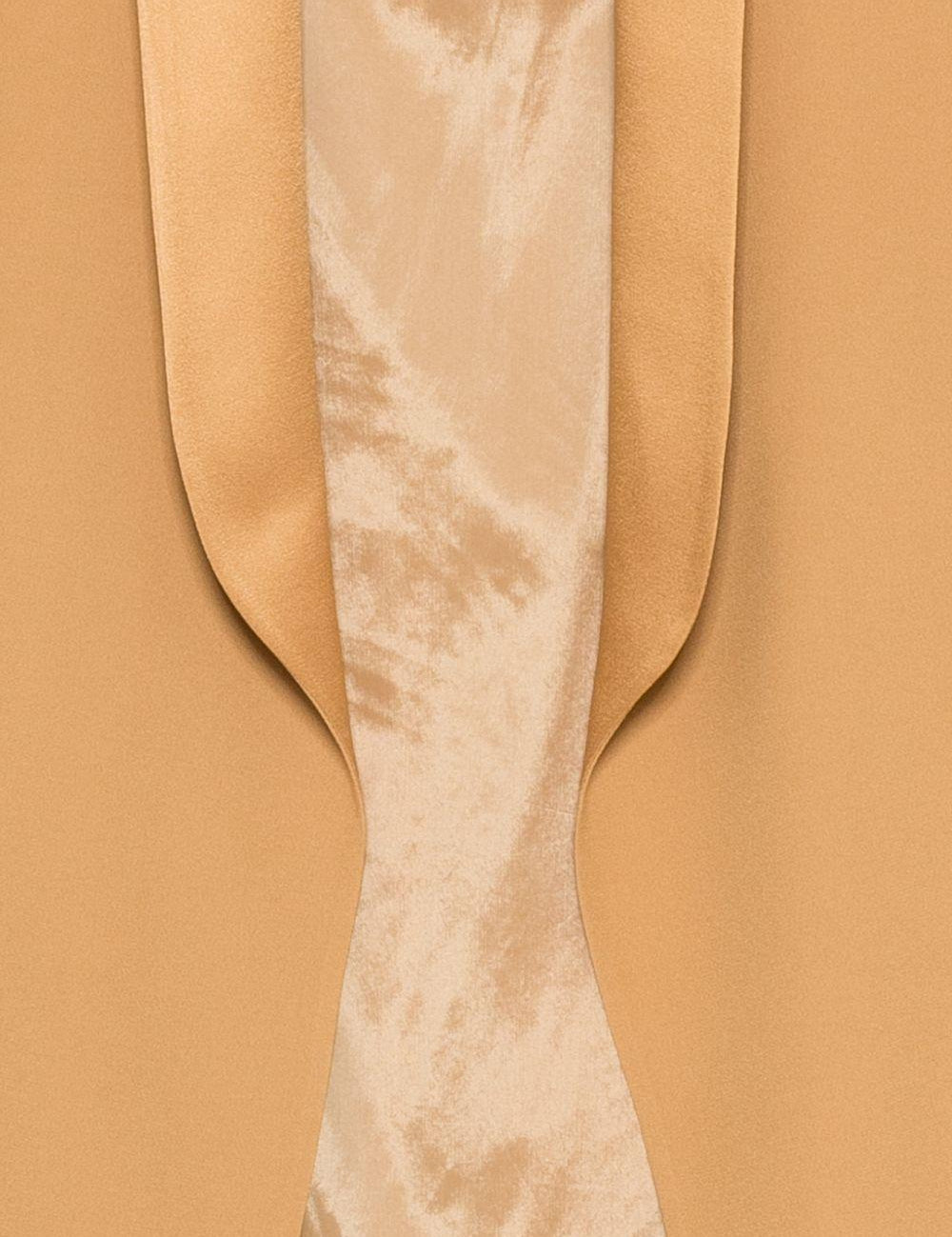 Gilet con collo a sciallo in giallo Antonelli - donna 