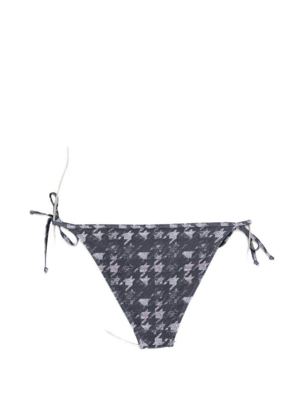 Slip bikini con lacci laterali brigittes-dnm in nero Diesel - donna 