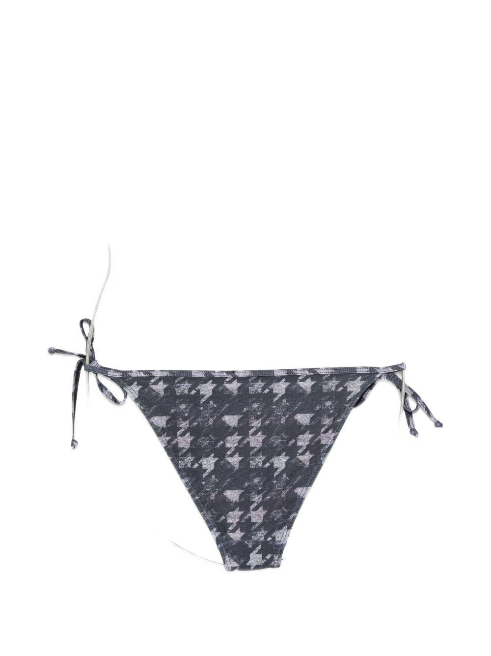 Slip bikini con lacci laterali brigittes-dnm in nero Diesel - donna 