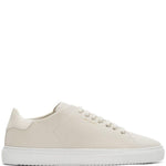 Sneakers in pelle scamosciata con stampa logo in bianco Axel arigato - uomo 