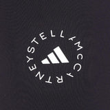 Shorts con logo in nero Adidas by Stella Mc Cartney - donna 