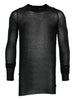 T-shirt a maniche lunghe in nero Rick owens - uomo