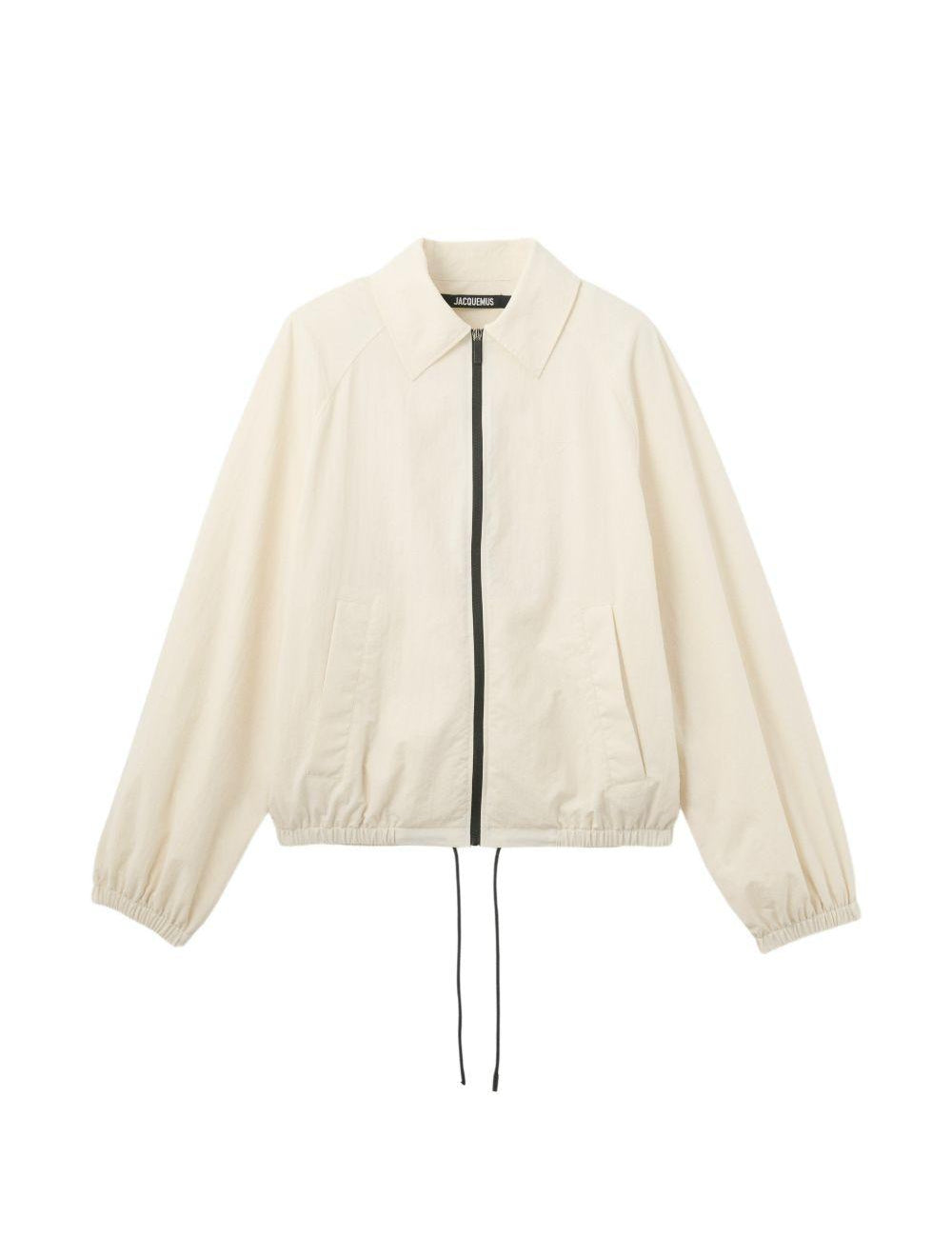 Giacca Le coupe vent in avorio Jacquemus - uomo 