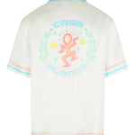 Camicia con stampa Dance Joy in bianco Casablanca - uomo 