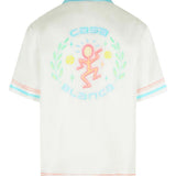 Camicia con stampa Dance Joy in bianco Casablanca - uomo 
